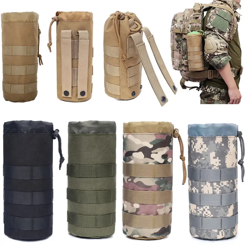 Camping Cooking Bag - 전술 Molle 물병 가방 파우치 홀더