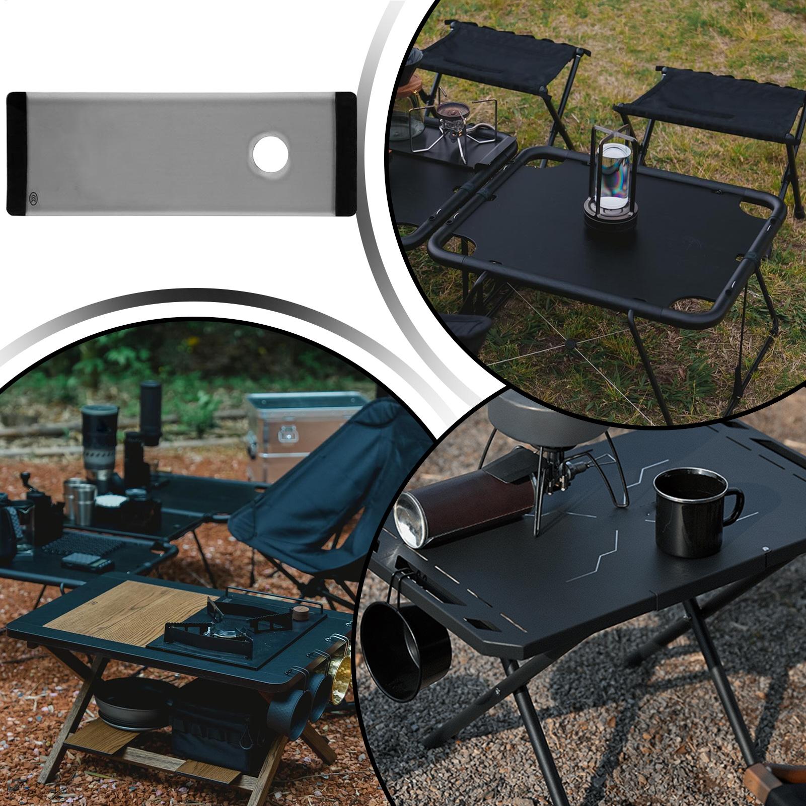 Camping Cooking Top - 야외 테이블 확장 패널 강화 유리