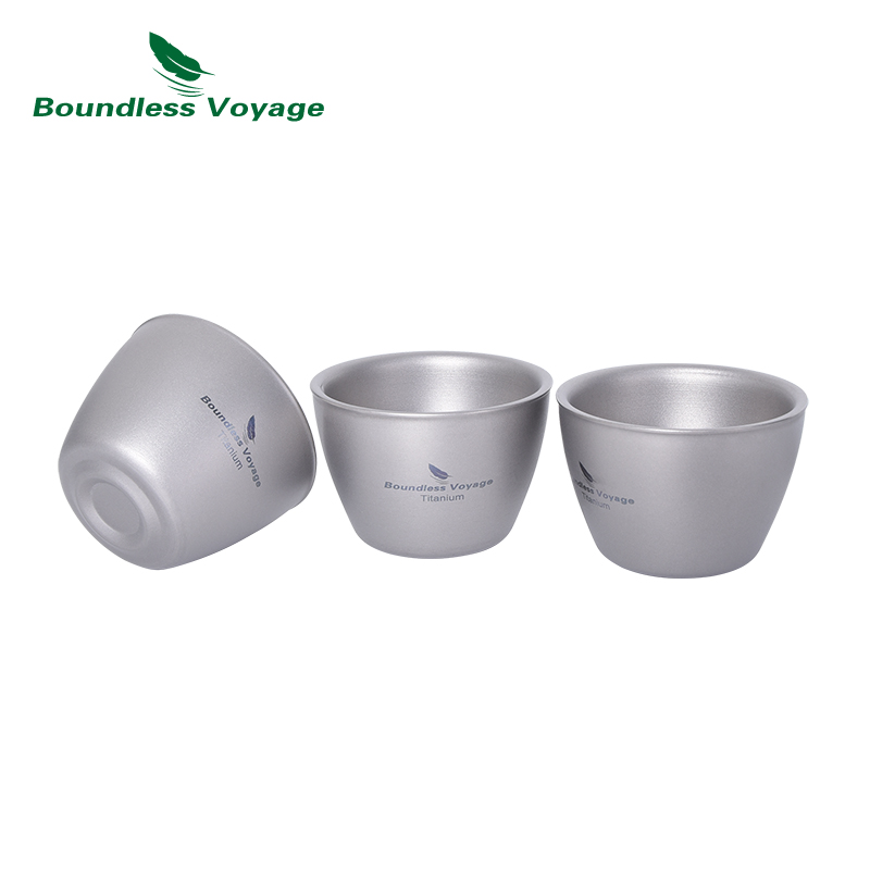 Mess Kit Titanium - 바운드리스 보야지 40ml 티타늄 티컵 미니