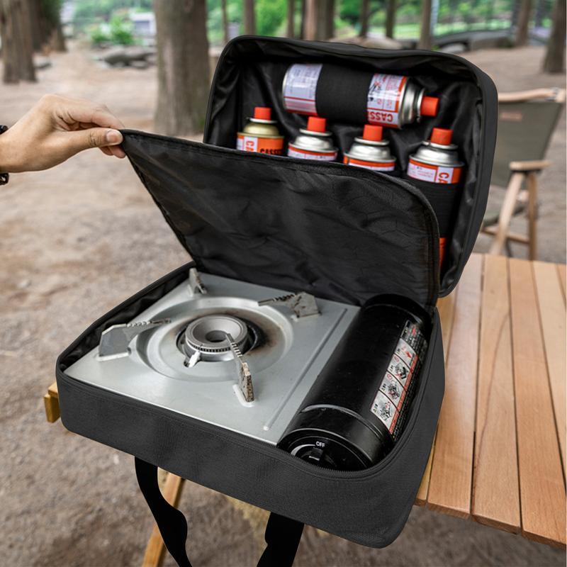Camping Cooking Utensil Bag - 휴대용 야외 캠핑 기구 가방, 방수