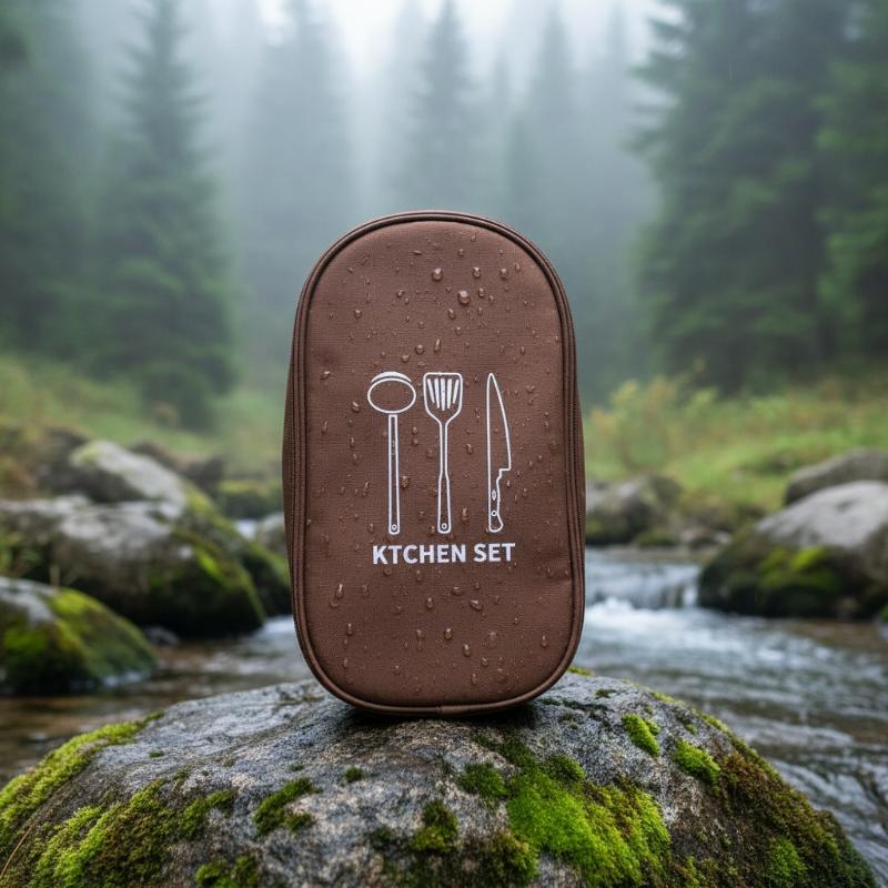 Camping Cooking Utensil Bag - 야외 요리 가방 캠핑 보관 가방