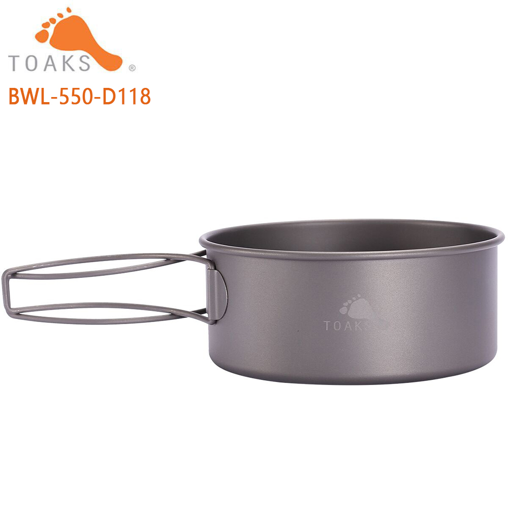 TOAKS BWL-550 티타늄 Bowl 와 접는 핸들 - Mess Kit Titanium 리뷰 및 가격