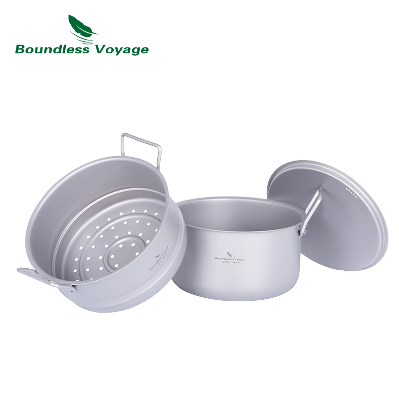 Boundless Voyage 티타늄 스팀 냄비, 컴팩 - Mess Kit Titanium 리뷰 및 가격