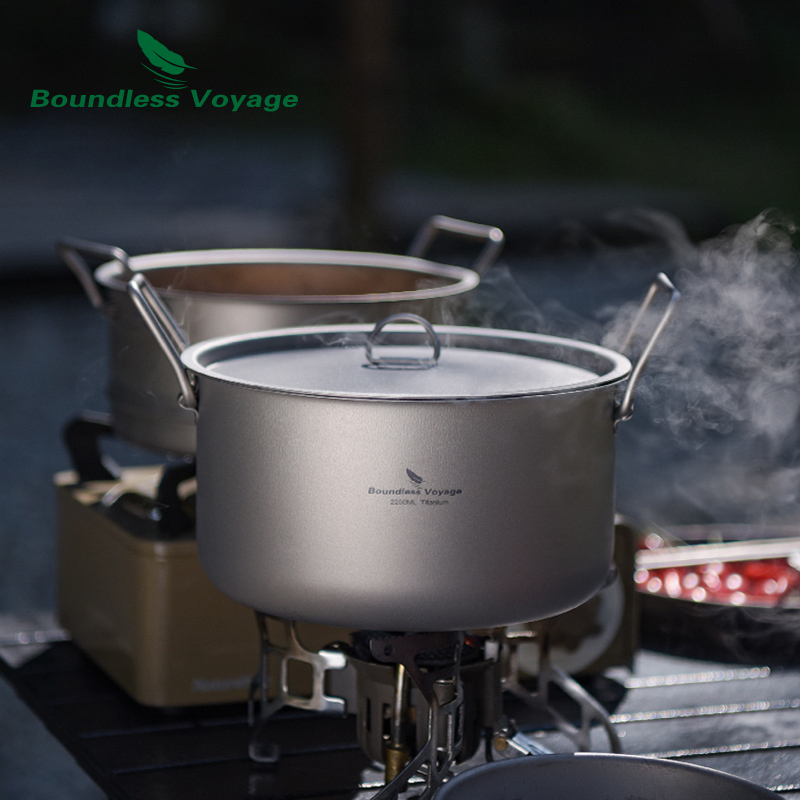 Boundless Voyage 티타늄 스팀 냄비, 컴팩 - Mess Kit Titanium 리뷰 및 가격
