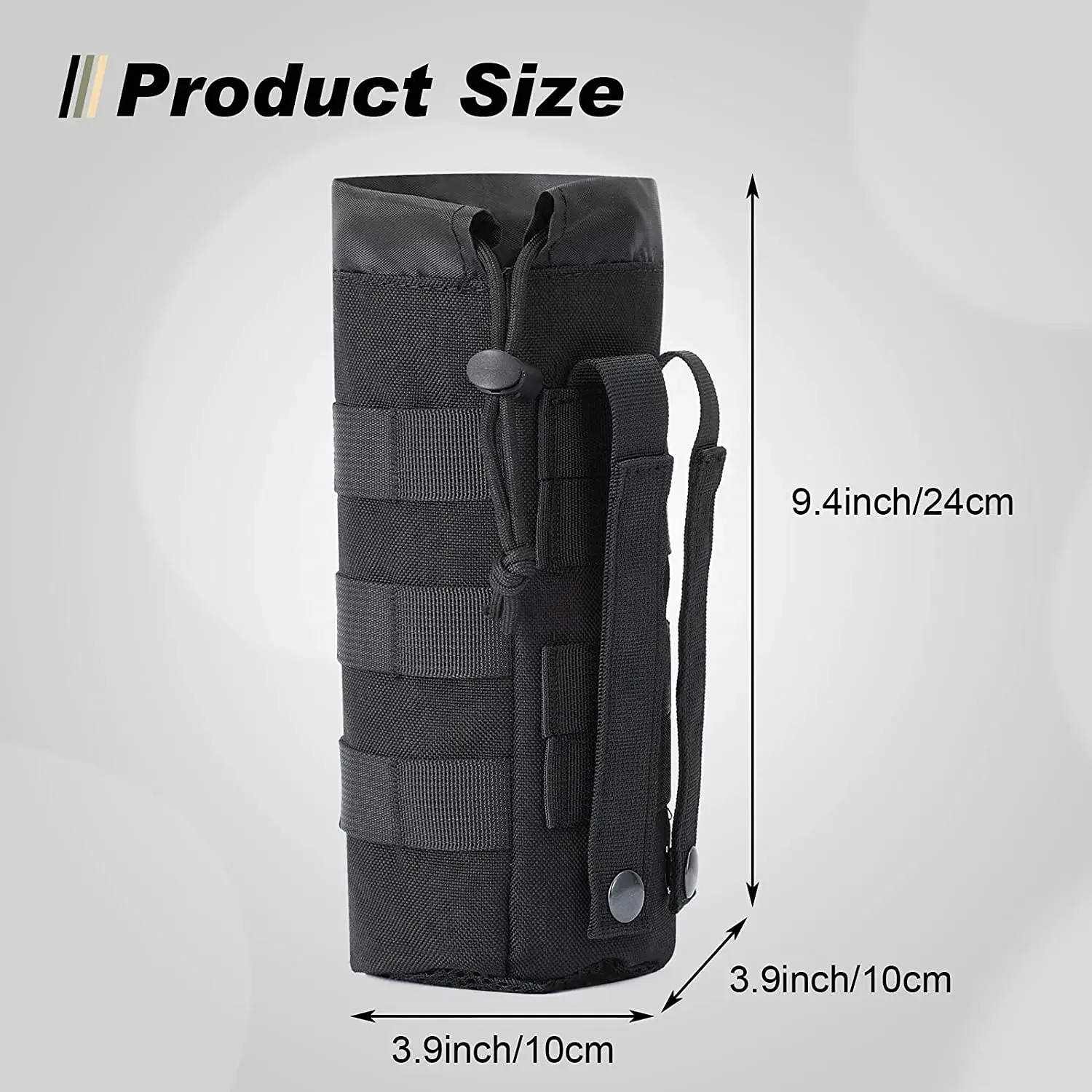 전술 Molle 물병 가방 파우치 홀더 야외 여행 캠핑 - Camping Cooking Bag 리뷰 및 가격