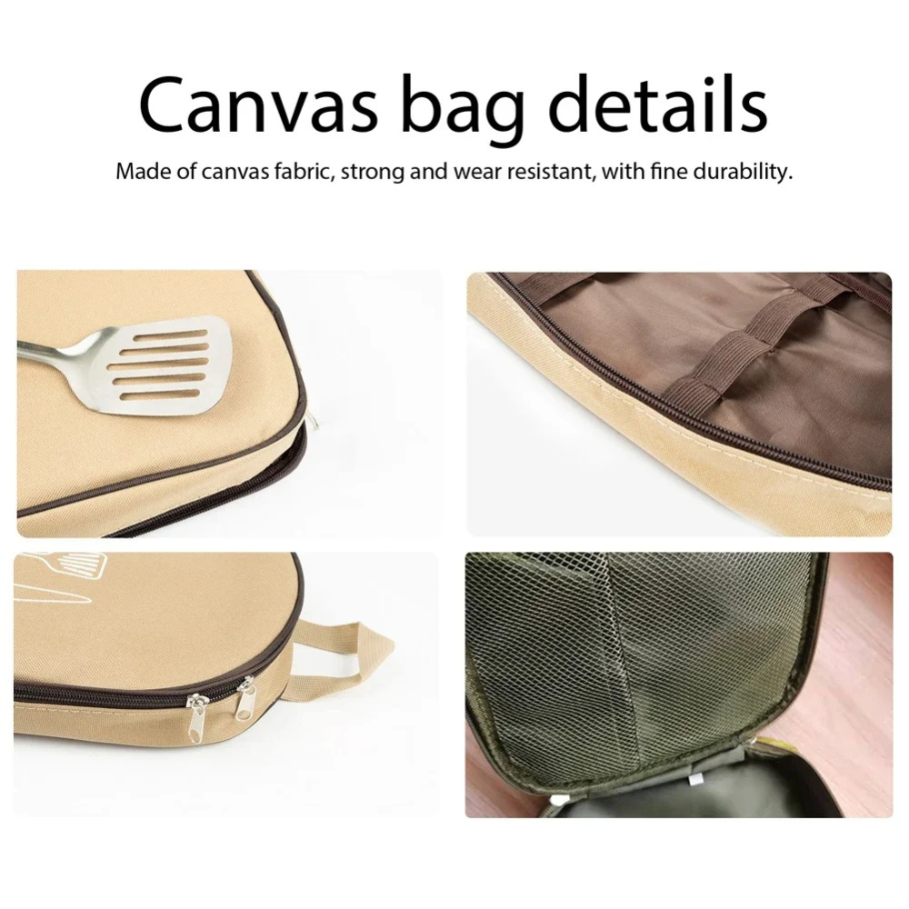 휴대용 야외 조리 가방 캠핑 보관 가방 휴대용 여행용기 - Camping Cooking Utensil Bag 리뷰 및 가격