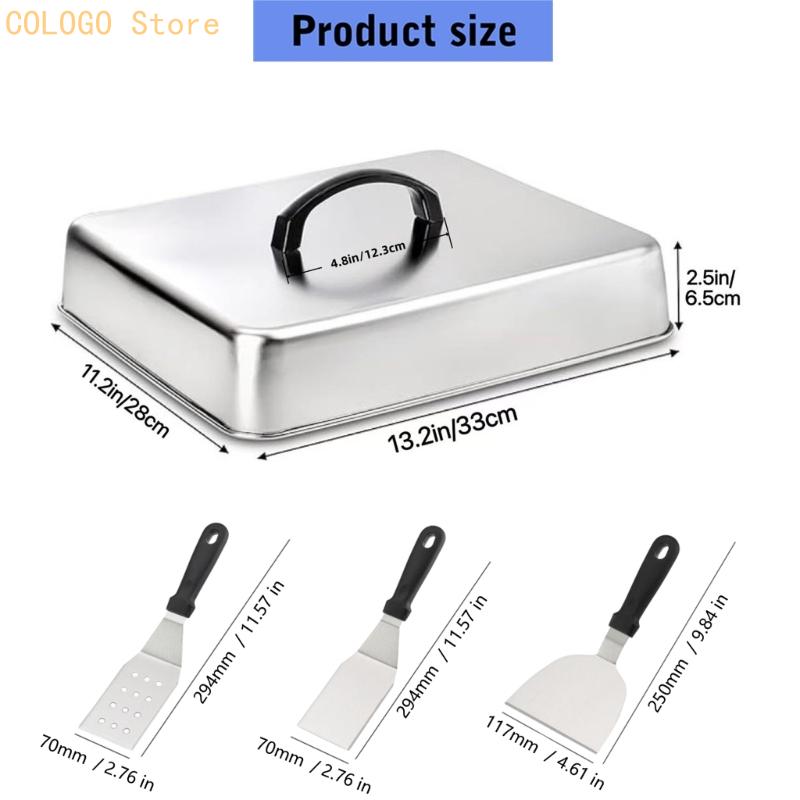 평평한 조리 및 밀폐된 따뜻한 음식 사용을 위한 사각  - Camping Cooking Flat Top 리뷰 및 가격