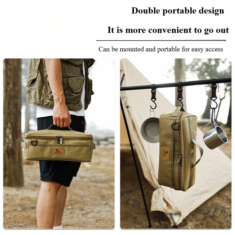 카키색 야외 캠핑 수납 가방 – 조리기구 및 주방용품을 - Camping Cooking Utensil Bag 리뷰 및 가격
