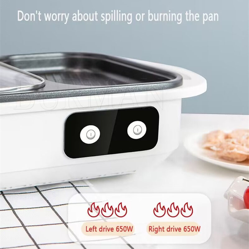 다기능 전기 핫팟 쿠커, 끓이기, 튀기기 2 in 1  - Camping Cooking Hot Plate 리뷰 및 가격