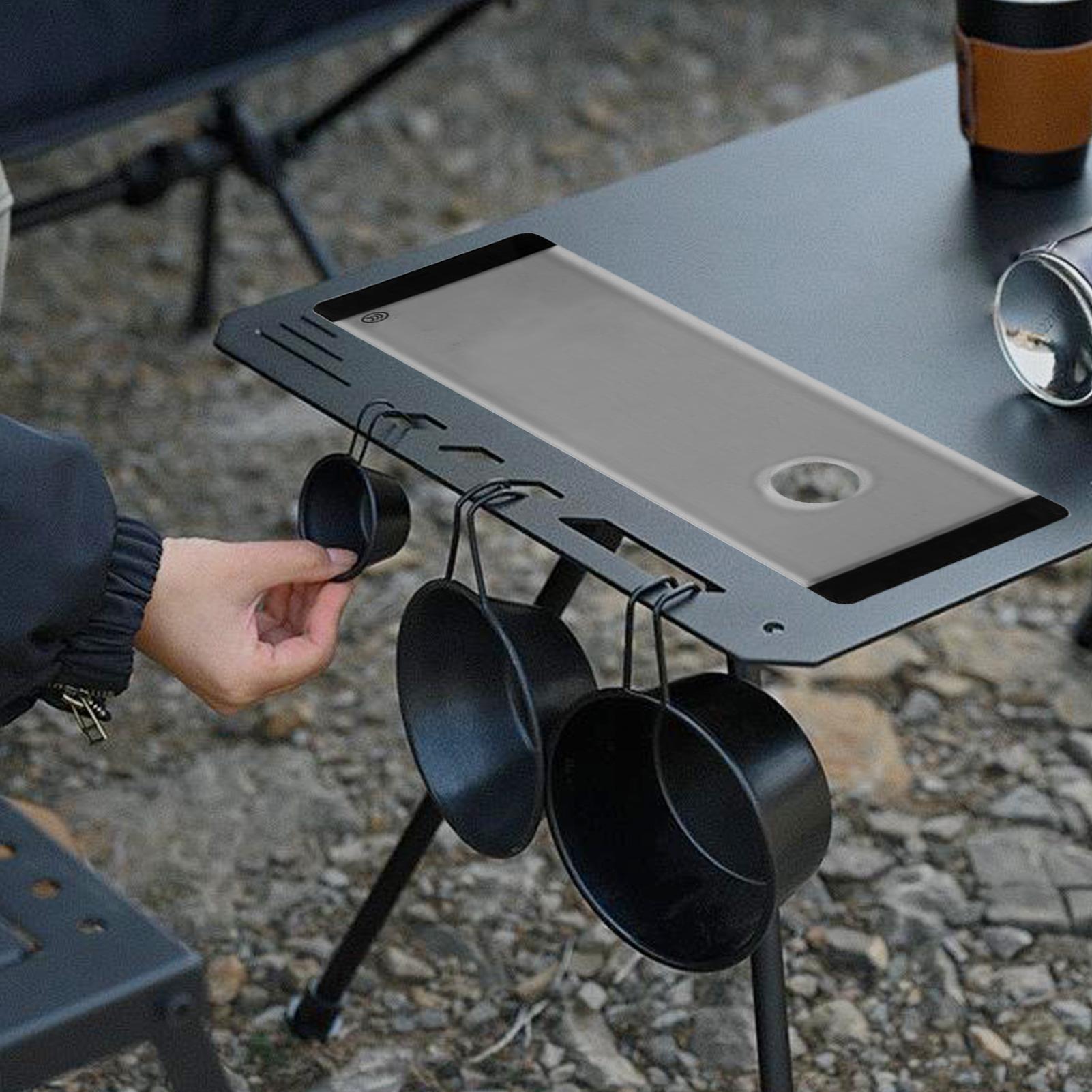 야외 테이블 확장 패널 강화 유리 모듈식 캠핑 테이블  - Camping Cooking Top 리뷰 및 가격