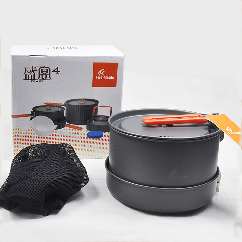 파이어 메이플 4-5인용 조리기구 세트, 냄비 프라이팬 - Camping Cooking Set For 4 리뷰 및 가격