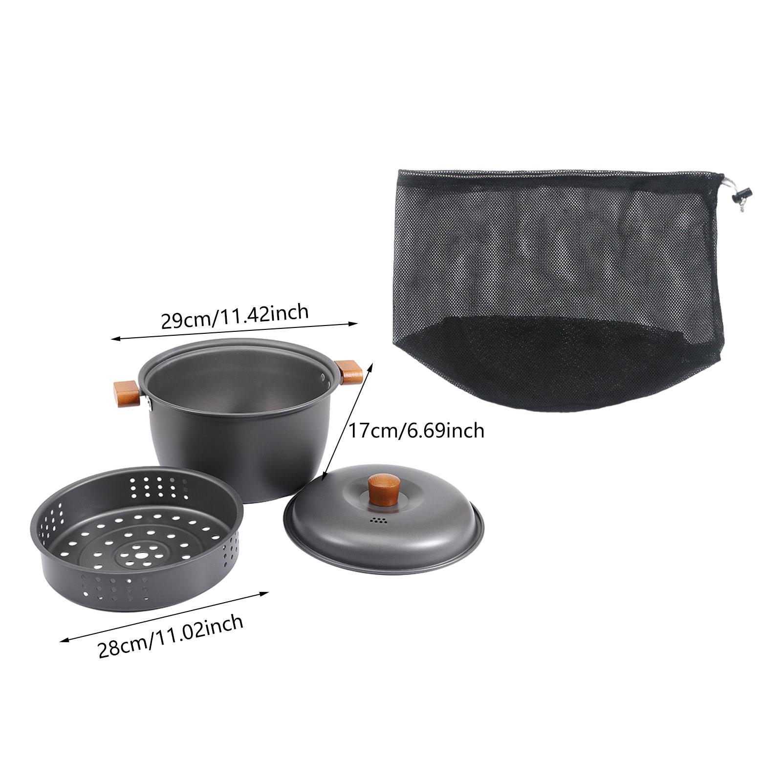 캠핑 수프 냄비 주방용품 휴대용 조리기구(캐링백 포함) - Camping Cooking Utensil Bag 리뷰 및 가격