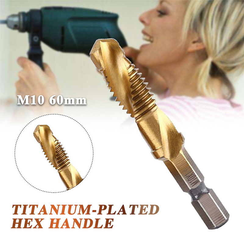육각 섕크 HSS 나사 스레드 메트릭 탭 드릴 비트 나 - Mess Kit Titanium 리뷰 및 가격