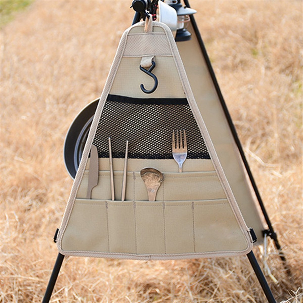 휴대용 캠핑 주방용품 정리 가방, 야외 요리를 위한 걸 - Camping Cooking Utensil Bag 리뷰 및 가격