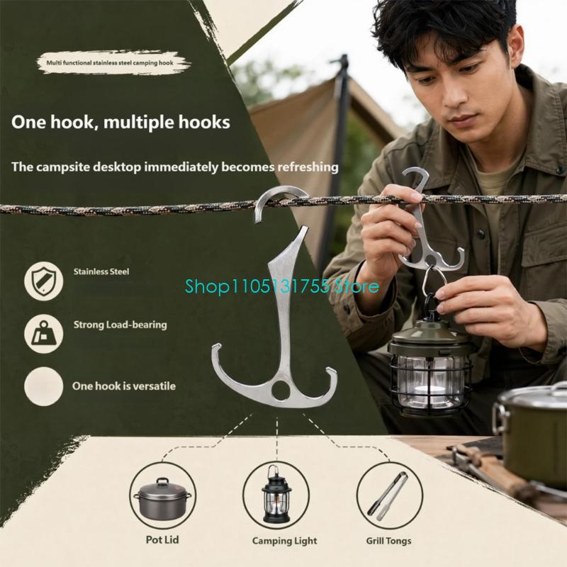 K0EF 조리 공간 보관 고리 중간 구멍이 있는 금속  - Camping Cooking Bag 리뷰 및 가격