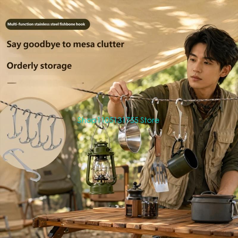 K0EF 조리 공간 보관 고리 중간 구멍이 있는 금속  - Camping Cooking Bag 리뷰 및 가격