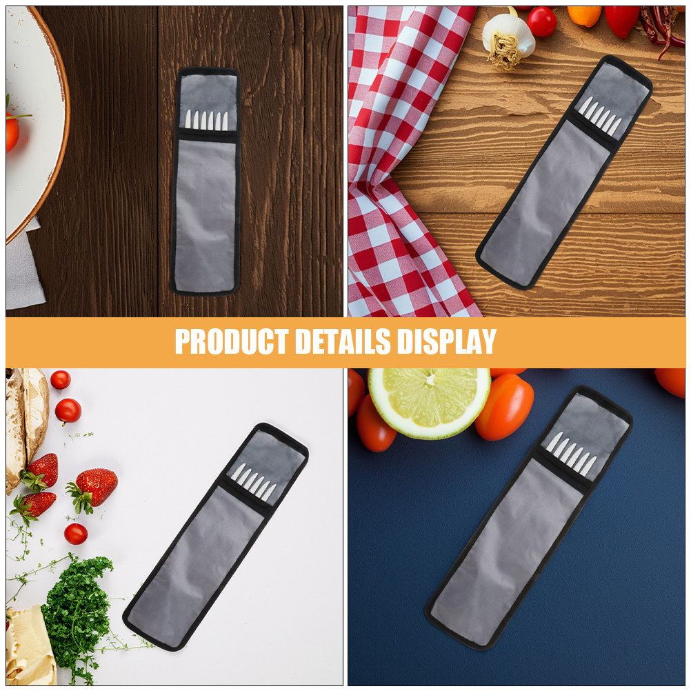 두꺼운 옥스포드 바베큐 꼬치 보관 가방 181인치 그릴 - Camping Cooking Utensil Bag 리뷰 및 가격