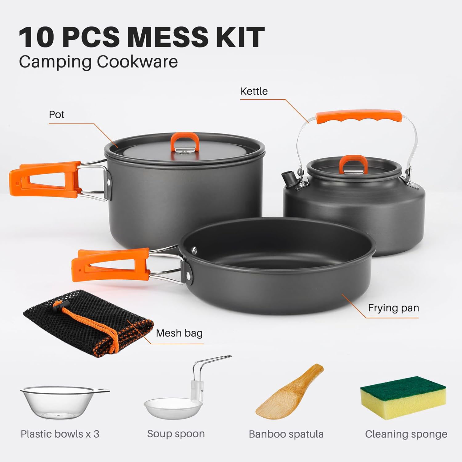 캠핑용 조리기구 캠핑용 냄비 및 프라이팬 세트(주전자, - Camping Cooking Top 리뷰 및 가격