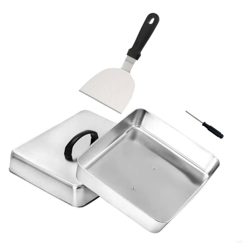 녹여 사용 및 따뜻한 식사 서비스를 위한 사각형 형태의 - Camping Cooking Flat Top 리뷰 및 가격