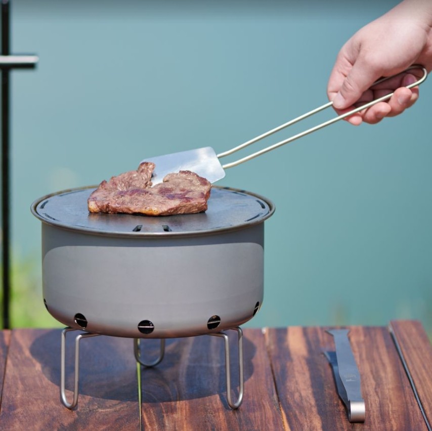 야외용 티타늄 휴대용 평면 한국식 바베큐 그릴 테이블  - Camping Cooking Flat Top 리뷰 및 가격