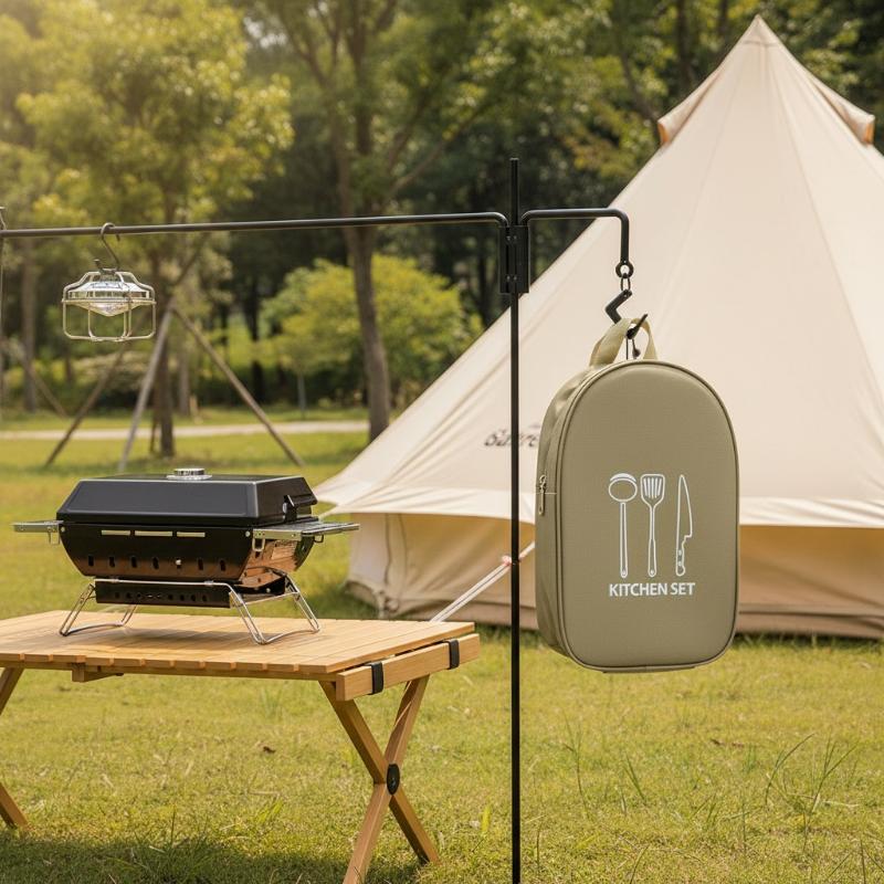 야외 요리 가방 캠핑 보관 가방 휴대용 조리기구 정리함 - Camping Cooking Utensil Bag 리뷰 및 가격