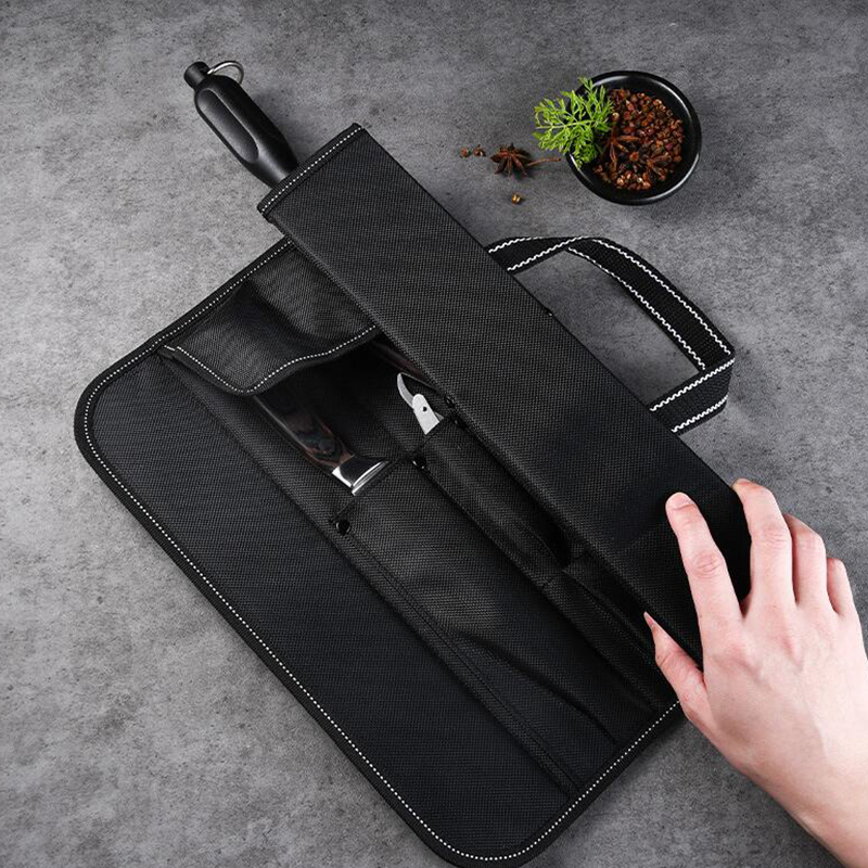 다용도 포켓 옥스포드 원단 나이프 롤백 (전문 셰프용  - Camping Cooking Utensil Bag 리뷰 및 가격