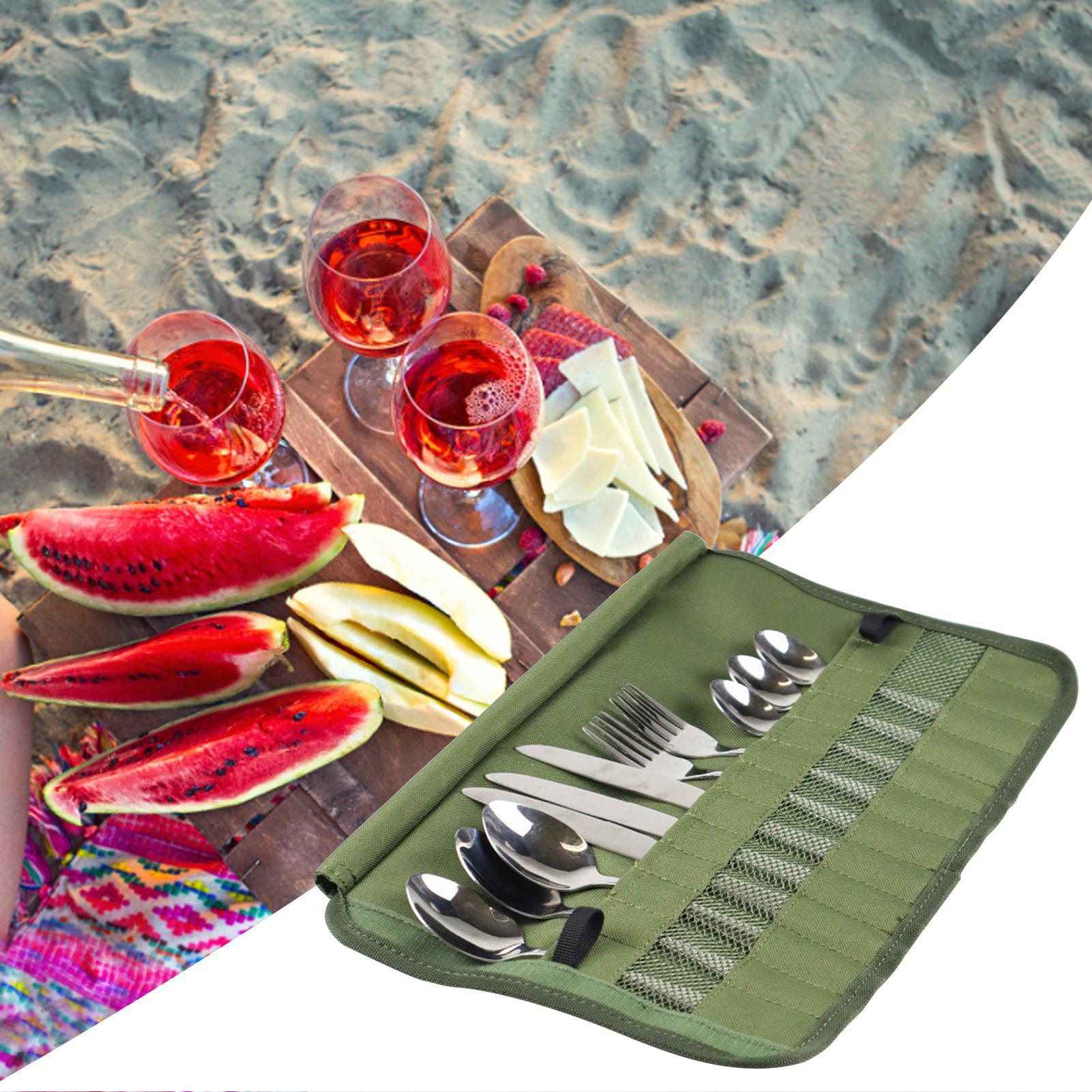 캠핑 식기류 롤백 캠핑 여행용 조리기구 정리함 다용도  - Camping Cooking Utensil Bag 리뷰 및 가격