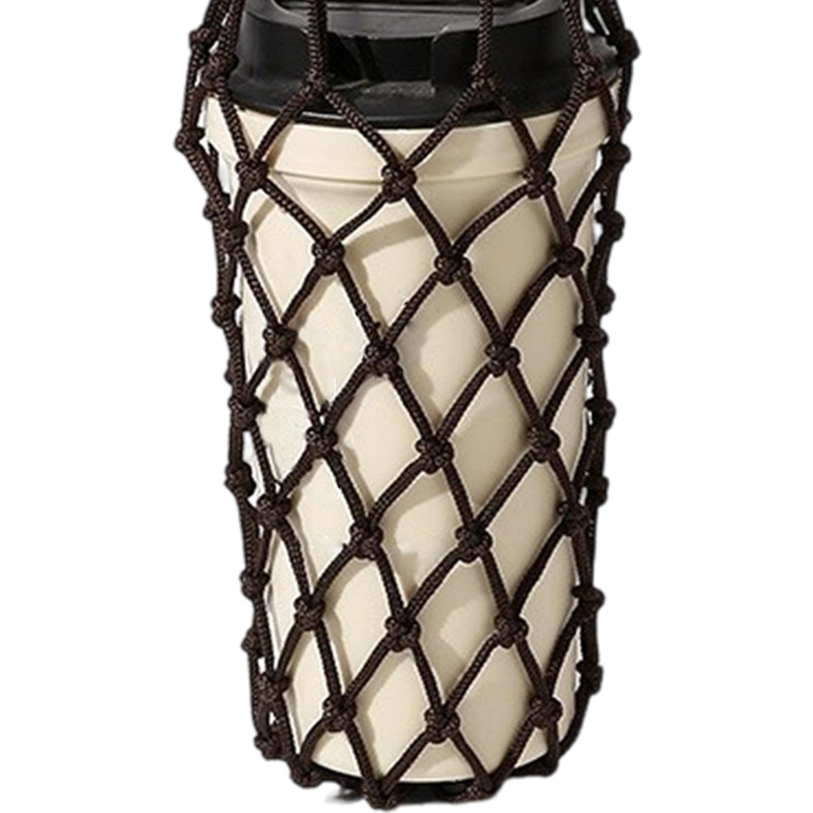1pcs 물병 가방 크로셰 메쉬 컵 홀더 캠핑 하이킹  - Camping Cooking Bag 리뷰 및 가격
