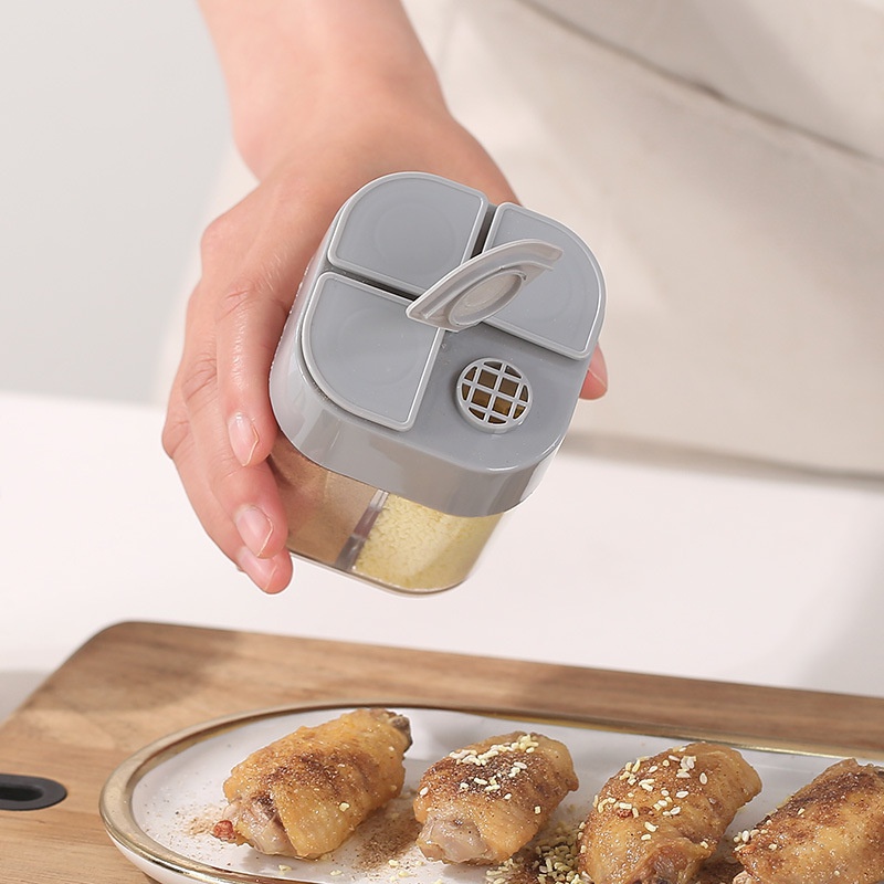 4 in 1 플라스틱 디스펜서 캠핑용 양념통(밀폐형 뚜 - Camping Cooking Set For 4 리뷰 및 가격