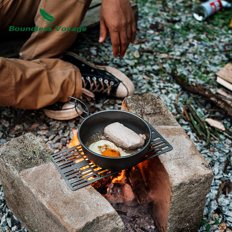 무한 항해 야외 캠핑 티타늄 숯불 바베큐 그릴 플레이트 - Camping Cooking Disc 리뷰 및 가격