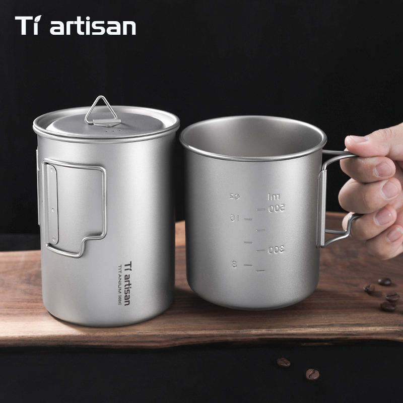 Tiartisan 750ml/900ml 티타늄 접이식  - Mess Kit Titanium 리뷰 및 가격