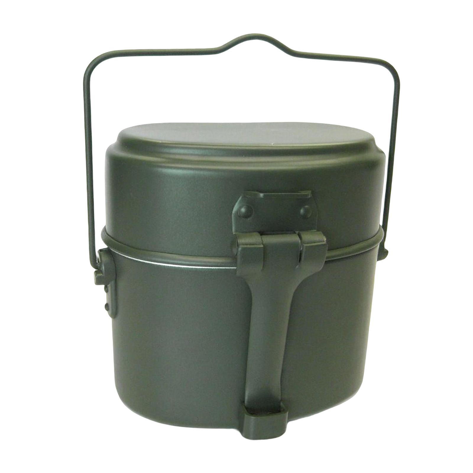 캠핑용 식기 세트, 두꺼운 알루미늄 조리기구 세트, 야 - Camping Cooking Kit Box 리뷰 및 가격