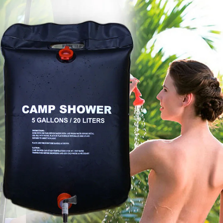 20L 태양열 샤워백 휴대용 캠핑 샤워 세트 (하이킹/ - Camping Cooking Bag 리뷰 및 가격