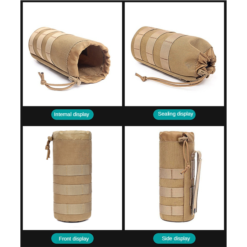 전술 Molle 물병 가방, 야외 캠핑 하이킹 드로스트 - Camping Cooking Bag 리뷰 및 가격